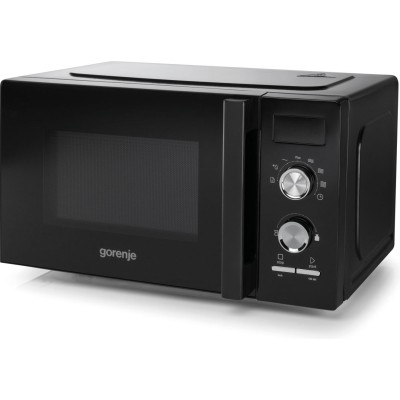 Мікрохвильова піч Gorenje, 20л, мех. керув., 800Вт, дисплей, чорний (MO20A3BH) Мікрохвильова піч Gorenje, 20л, мех. керув., 800Вт, дисплей, чорний (MO20A3BH)