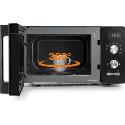 Мікрохвильова піч Gorenje, 20л, мех. керув., 800Вт, дисплей, чорний (MO20A3BH) Мікрохвильова піч Gorenje, 20л, мех. керув., 800Вт, дисплей, чорний (MO20A3BH)