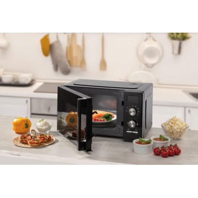 Мікрохвильова піч Gorenje, 20л, мех. керув., 800Вт, дисплей, чорний (MO20A3BH) Мікрохвильова піч Gorenje, 20л, мех. керув., 800Вт, дисплей, чорний (MO20A3BH)