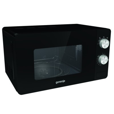 Мікрохвильова піч Gorenje, 20л, мех. керув., 800Вт, чорний (MO20E1B) Мікрохвильова піч Gorenje, 20л, мех. керув., 800Вт, чорний (MO20E1B)
