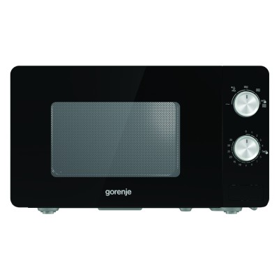 Мікрохвильова піч Gorenje, 20л, мех. керув., 800Вт, чорний (MO20E1B) Мікрохвильова піч Gorenje, 20л, мех. керув., 800Вт, чорний (MO20E1B)