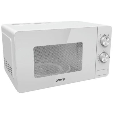 Мікрохвильова піч Gorenje, 20л, мех. управл., 800Вт, білий (MO20E1W2) Мікрохвильова піч Gorenje, 20л, мех. управл., 800Вт, білий (MO20E1W2)
