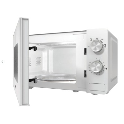 Мікрохвильова піч Gorenje, 20л, мех. управл., 800Вт, білий (MO20E1W2) Мікрохвильова піч Gorenje, 20л, мех. управл., 800Вт, білий (MO20E1W2)