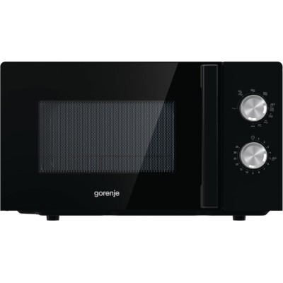 Мікрохвильова піч Gorenje, 20л, мех. управл., 800Вт, гриль, чорний (MO20E2BH) Мікрохвильова піч Gorenje, 20л, мех. управл., 800Вт, гриль, чорний (MO20E2BH)
