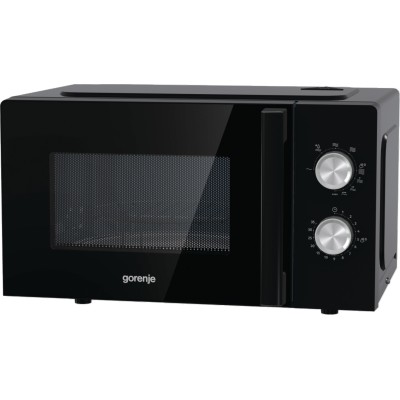 Мікрохвильова піч Gorenje, 20л, мех. управл., 800Вт, гриль, чорний (MO20E2BH) Мікрохвильова піч Gorenje, 20л, мех. управл., 800Вт, гриль, чорний (MO20E2BH)