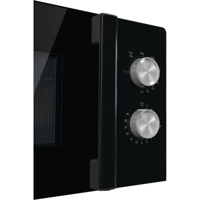 Мікрохвильова піч Gorenje, 20л, мех. управл., 800Вт, гриль, чорний (MO20E2BH) Мікрохвильова піч Gorenje, 20л, мех. управл., 800Вт, гриль, чорний (MO20E2BH)