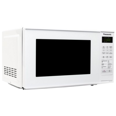 Мікрохвильова піч Panasonic , 20л, електр.керув., 800Вт, гриль, дисплей, білий (NN-GT261WZPE)