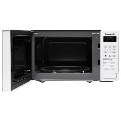 Мікрохвильова піч Panasonic , 20л, електр.керув., 800Вт, гриль, дисплей, білий (NN-GT261WZPE)