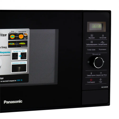 Мікрохвильова піч Panasonic , 23л, електр. керув., 1000Вт, дисплей, чорний (NN-SD36HBZPE) Мікрохвильова піч Panasonic , 23л, електр. керув., 1000Вт, дисплей, чорний (NN-SD36HBZPE)