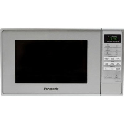 Мікрохвильова піч Panasonic, 20л, електр.управл., 800Вт, дисплей, сріблястий (NN-ST27HMZUE) Мікрохвильова піч Panasonic, 20л, електр.управл., 800Вт, дисплей, сріблястий (NN-ST27HMZUE)