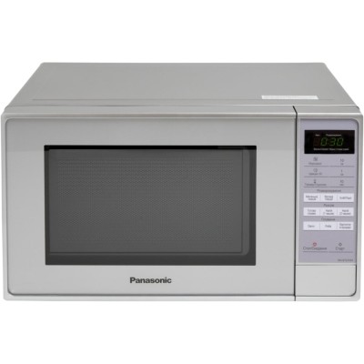Мікрохвильова піч Panasonic, 20л, електр.управл., 800Вт, дисплей, сріблястий (NN-ST27HMZUE) Мікрохвильова піч Panasonic, 20л, електр.управл., 800Вт, дисплей, сріблястий (NN-ST27HMZUE)