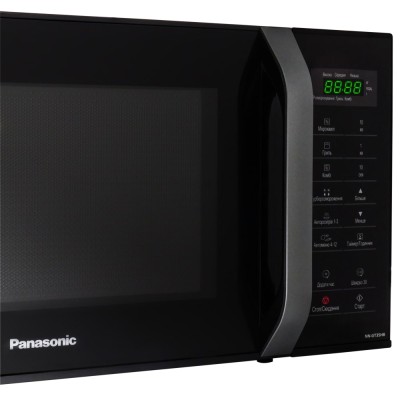 Мікрохвильова піч Panasonic, 23л, 800Вт, гриль, дисплей, чорний (NN-GT35HBZUE) Мікрохвильова піч Panasonic, 23л, 800Вт, гриль, дисплей, чорний (NN-GT35HBZUE)