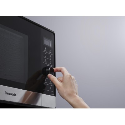 Мікрохвильова піч інверторна з грилем Panasonic, 23л, 1000Вт, дисплей, чорний (NN-GD38HSZPE) Мікрохвильова піч інверторна з грилем Panasonic, 23л, 1000Вт, дисплей, чорний (NN-GD38HSZPE)