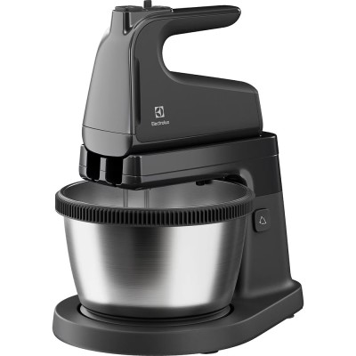 Міксер Electrolux стаціонарний 500Вт, насадки-4, чаша-метал, 3.5л, сірий темний (ESM4B) Міксер Electrolux стаціонарний 500Вт, насадки-4, чаша-метал, 3.5л, сірий темний (ESM4B)