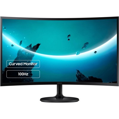 Монiтор TFT SAMSUNG LS24D360GAIXCI VA/FHD/HDMI/VGA/4ms/VESA/100Гц/CURVED (рідкокристалічний телевізор)