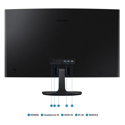 Монiтор TFT SAMSUNG LS27D360GAIXCI VA/FHD/HDMI/VGA/4ms/100Гц /CURVED (рідкокристалічний телевізор) Монiтор TFT SAMSUNG LS27D360GAIXCI VA/FHD/HDMI/VGA/4ms/100Гц /CURVED (рідкокристалічний телевізор)