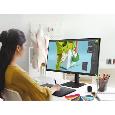 Монiтор TFT SAMSUNG LS27D700EAIXCI IPS/4K/HDMI/DP/5ms/HDR