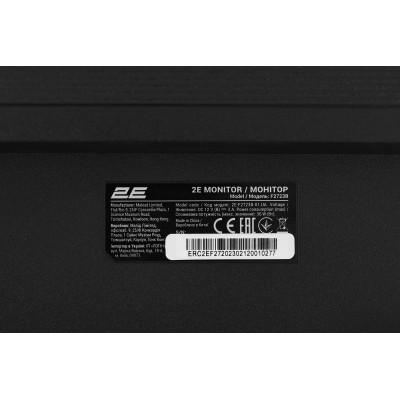 Монітор 2E 27" F2723B D-Sub, HDMI, IPS, 75Hz