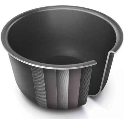 Мультиварка Philips All-in-One 980Вт, чаша-5л, електр. керування , 60 авто. програм, пластик, чорний (HD4713/41)