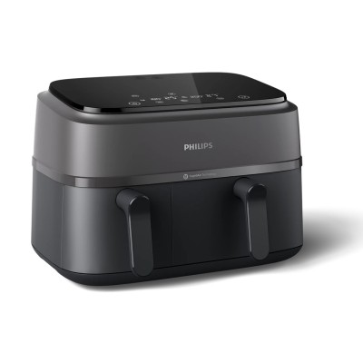 Мультипіч Philips Ovi Dual Series 3000 2750Вт, чаша-6+3л, сенсорне управл., 2 контейнера,8 авто. програм, пластик, чорний (NA350 Мультипіч Philips Ovi Dual Series 3000 2750Вт, чаша-6+3л, сенсорне управл., 2 контейнера,8 авто. програм, пластик, чорний (NA350