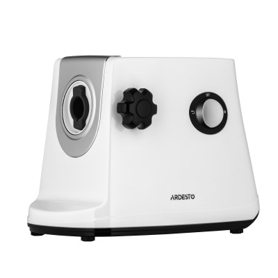 М'ясорубка Ardesto, 1600Вт, 1.6кг/хв, 3 решітки, насадка для ковбас, кеббе, 3 терки, пластик, біло-сріблястий (MGA-1750R)