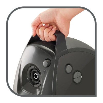 М'ясорубка Tefal HVB Plus, 2000Вт, 2.6кг/хв, 3 решітки, насадка для ковбас, кеббе, томатів, 5 терок, пластик/метал, чорний (NE68