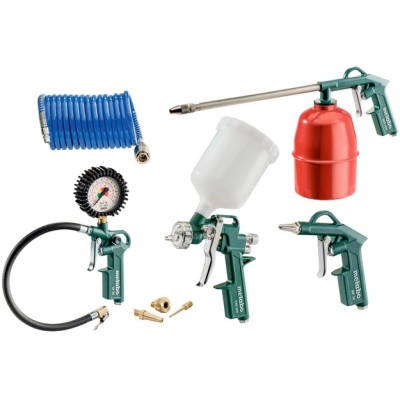 Набір пневматичних інструментів Metabo LPZ 7 Set, 7одиниць (601586000)