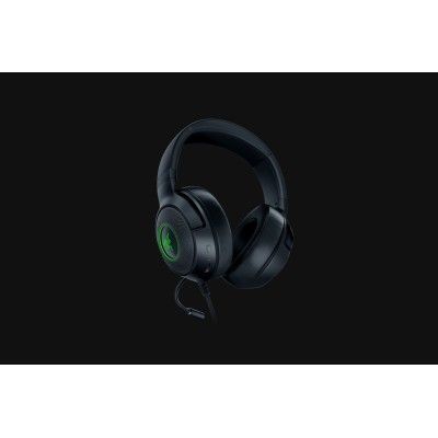 Навушники Razer Kraken V3 X, 7.1, USB-A, RGB, 1.8м (RZ04-03750300-R3M1) чорний Навушники Razer Kraken V3 X, 7.1, USB-A, RGB, 1.8м (RZ04-03750300-R3M1) чорний