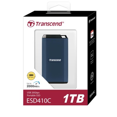 ssd зовнішній TRANSCEND 1TB ESD410C, USB 20Gbps, Type C (TS1TESD410C) комп'ютерний запам'ятовувальний пристрій ssd зовнішній TRANSCEND 1TB ESD410C, USB 20Gbps, Type C (TS1TESD410C) комп'ютерний запам'ятовувальний пристрій