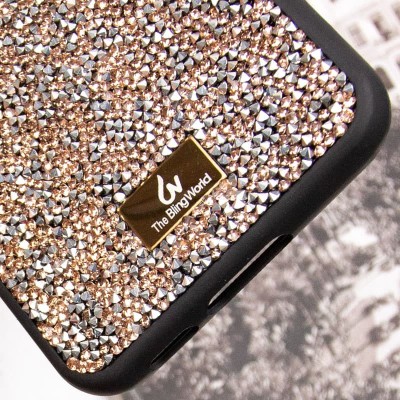 TPU чохол Bling World Rock Diamond для Samsung Galaxy S23 Рожевий TPU чохол Bling World Rock Diamond для Samsung Galaxy S23 Рожевий