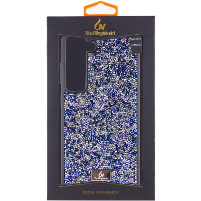 TPU чохол Bling World Rock Diamond для Samsung Galaxy S23 Синій TPU чохол Bling World Rock Diamond для Samsung Galaxy S23 Синій