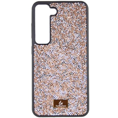 TPU чохол Bling World Rock Diamond для Samsung Galaxy S23+ Рожевий TPU чохол Bling World Rock Diamond для Samsung Galaxy S23+ Рожевий