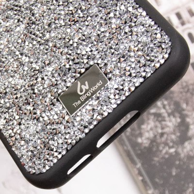 TPU чохол Bling World Rock Diamond для Samsung Galaxy S23+ Срібний TPU чохол Bling World Rock Diamond для Samsung Galaxy S23+ Срібний