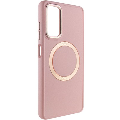 TPU чохол Bonbon Metal Style with MagSafe для Samsung Galaxy A15 4G/5G / M15 5G Рожевий / Light Pink TPU чохол Bonbon Metal Style with MagSafe для Samsung Galaxy A15 4G/5G / M15 5G Рожевий / Light Pink