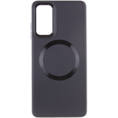 TPU чохол Bonbon Metal Style with MagSafe для Samsung Galaxy A15 4G/5G / M15 5G Чорний / Black TPU чохол Bonbon Metal Style with MagSafe для Samsung Galaxy A15 4G/5G / M15 5G Чорний / Black