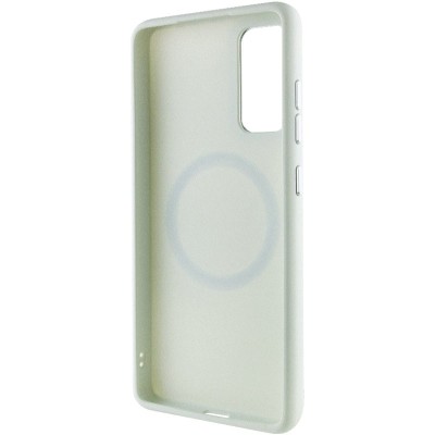TPU чохол Bonbon Metal Style with MagSafe для Samsung Galaxy A52 4G / A52 5G / A52s Білий / White