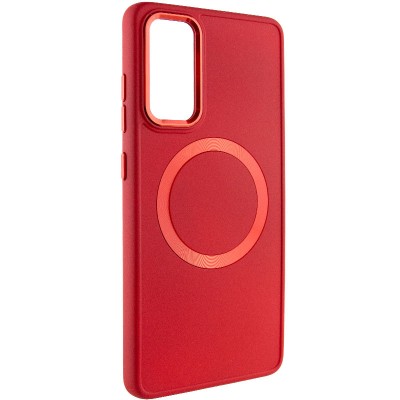 TPU чохол Bonbon Metal Style with MagSafe для Samsung Galaxy A54 5G Червоний / Red TPU чохол Bonbon Metal Style with MagSafe для Samsung Galaxy A54 5G Червоний / Red
