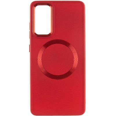 TPU чохол Bonbon Metal Style with MagSafe для Samsung Galaxy A54 5G Червоний / Red TPU чохол Bonbon Metal Style with MagSafe для Samsung Galaxy A54 5G Червоний / Red
