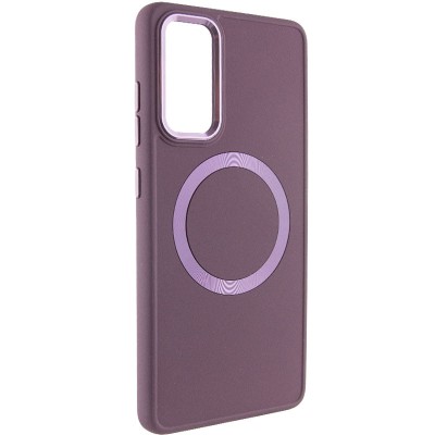 TPU чохол Bonbon Metal Style with MagSafe для Samsung Galaxy S21 FE Бордовий / Plum TPU чохол Bonbon Metal Style with MagSafe для Samsung Galaxy S21 FE Бордовий / Plum