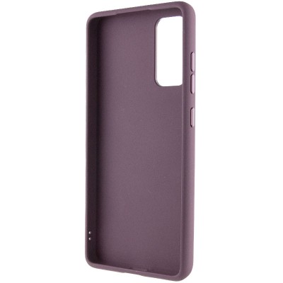TPU чохол Bonbon Metal Style with MagSafe для Samsung Galaxy S21 FE Бордовий / Plum TPU чохол Bonbon Metal Style with MagSafe для Samsung Galaxy S21 FE Бордовий / Plum
