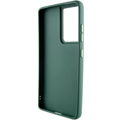 TPU чохол Bonbon Metal Style with MagSafe для Samsung Galaxy S22 Ultra Зелений / Army Green TPU чохол Bonbon Metal Style with MagSafe для Samsung Galaxy S22 Ultra Зелений / Army Green