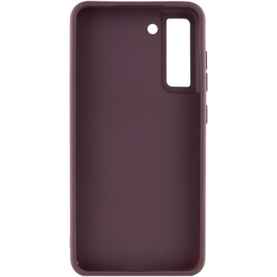 TPU чохол Bonbon Metal Style with MagSafe для Samsung Galaxy S22 Бордовий / Plum TPU чохол Bonbon Metal Style with MagSafe для Samsung Galaxy S22 Бордовий / Plum