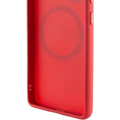 TPU чохол Bonbon Metal Style with MagSafe для Samsung Galaxy S22 Червоний / Red TPU чохол Bonbon Metal Style with MagSafe для Samsung Galaxy S22 Червоний / Red