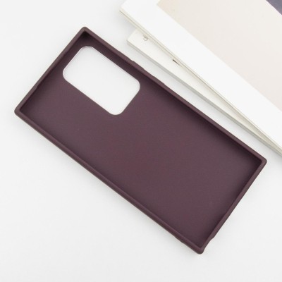 TPU чохол Bonbon Metal Style with MagSafe для Samsung Galaxy S24 Ultra Бордовий / Plum TPU чохол Bonbon Metal Style with MagSafe для Samsung Galaxy S24 Ultra Бордовий / Plum