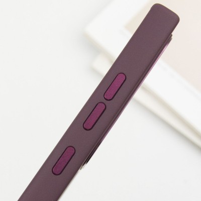 TPU чохол Bonbon Metal Style with MagSafe для Samsung Galaxy S24 Ultra Бордовий / Plum TPU чохол Bonbon Metal Style with MagSafe для Samsung Galaxy S24 Ultra Бордовий / Plum