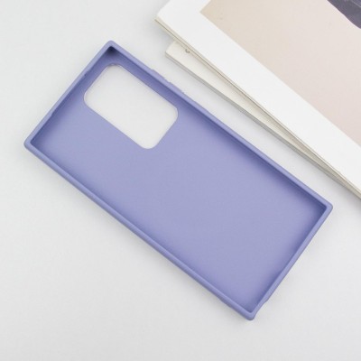 TPU чохол Bonbon Metal Style with MagSafe для Samsung Galaxy S24 Ultra Бузковий / Dasheen