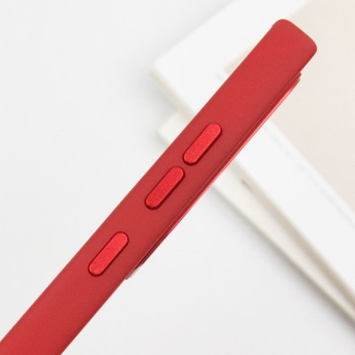 TPU чохол Bonbon Metal Style with MagSafe для Samsung Galaxy S24 Ultra Червоний / Red