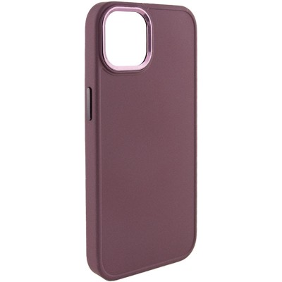 TPU чохол Bonbon Metal Style для Apple iPhone 11 Pro Max (6.5") Бордовий / Plum TPU чохол Bonbon Metal Style для Apple iPhone 11 Pro Max (6.5") Бордовий / Plum