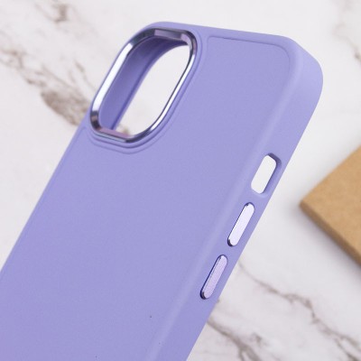 TPU чохол Bonbon Metal Style для Apple iPhone 12 Pro Max (6.7") Бузковий / Dasheen TPU чохол Bonbon Metal Style для Apple iPhone 12 Pro Max (6.7") Бузковий / Dasheen