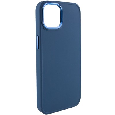 TPU чохол Bonbon Metal Style для Apple iPhone 12 Pro Max (6.7") Синій / Cosmos blue TPU чохол Bonbon Metal Style для Apple iPhone 12 Pro Max (6.7") Синій / Cosmos blue